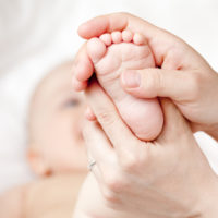 Baby reflexology Baby reflexology